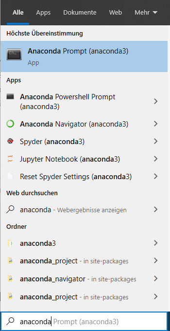 add anaconda prompt to windows terminal