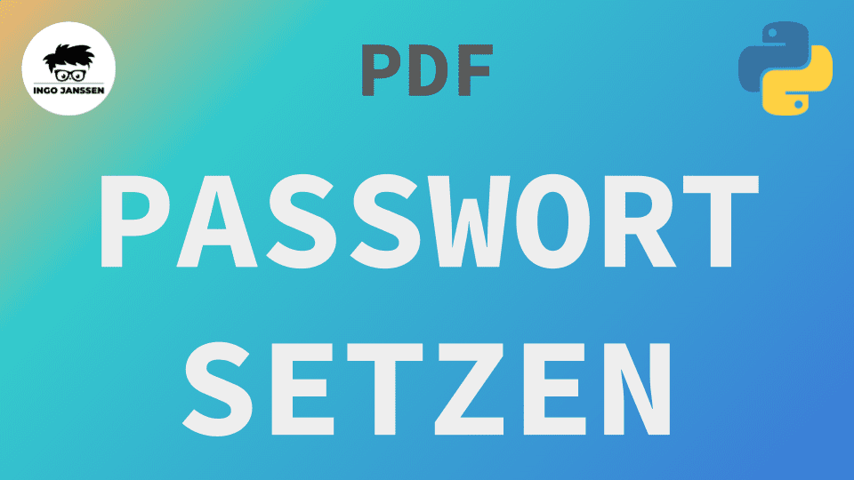 Mehrere PDF Dateien mit Passwort schützen