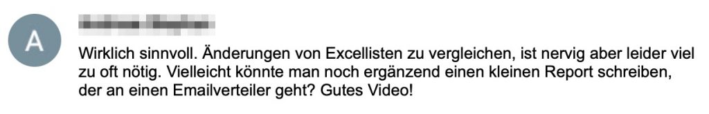 YouTube Kommentar 1