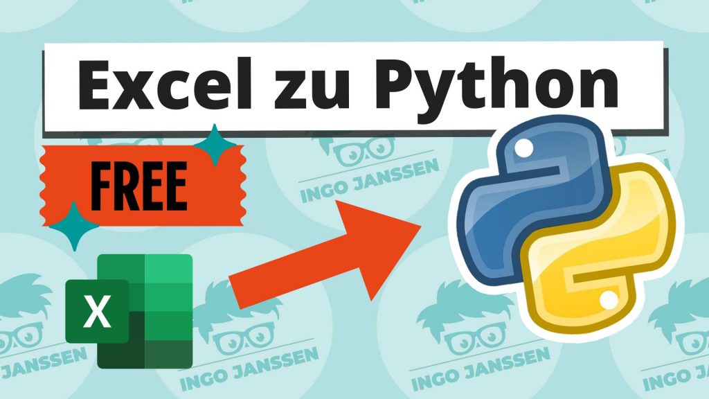 Titelbild - Excel zu Python - free