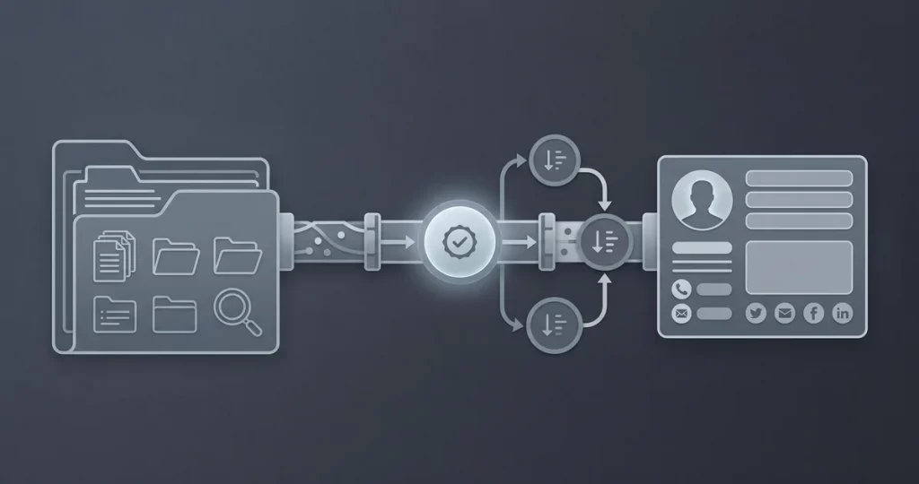 Zwei Systeme durch eine Schnittstelle verbunden - Fallstudie DMS-CRM-Integration