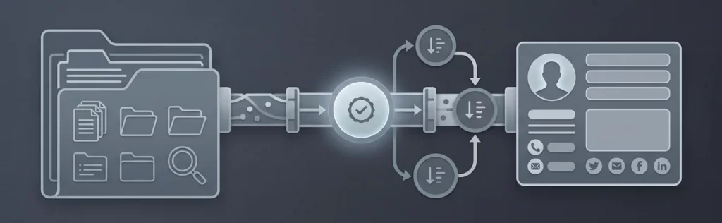 Zwei Systeme durch eine Schnittstelle verbunden - Fallstudie DMS-CRM-Integration